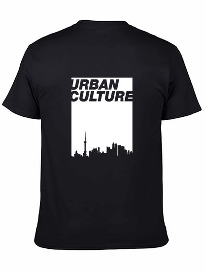 Urban Culture Graphic Tee - Black