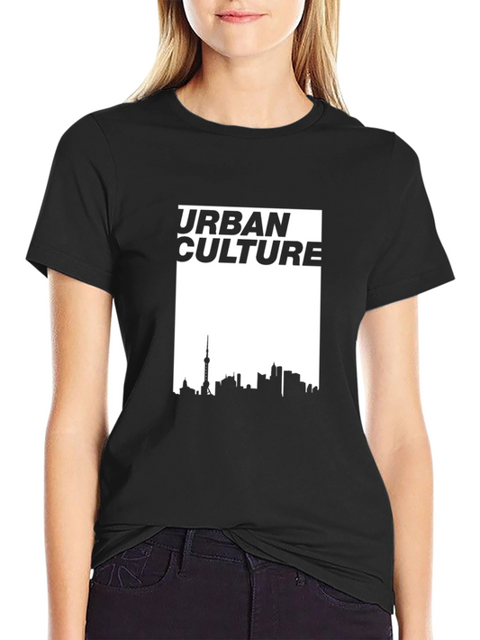 Urban Culture Graphic Tee - Black