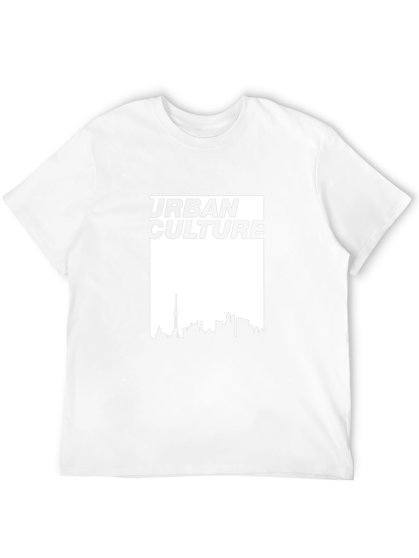 Urban Culture Graphic Tee - Black