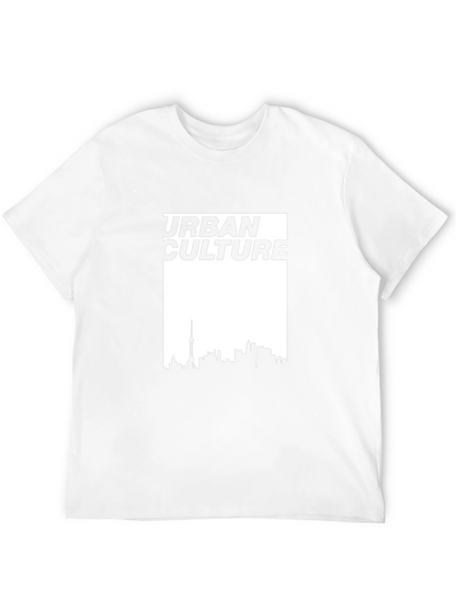 Urban Culture Graphic Tee - Black