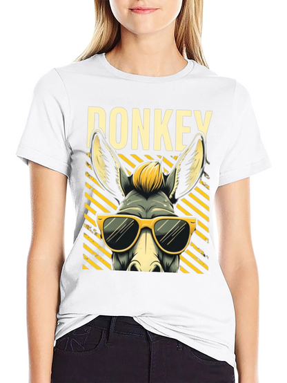 Cool Donkey T-Shirt - Fun Graphic Tee