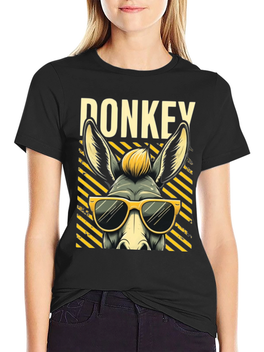 Cool Donkey T-Shirt - Fun Graphic Tee