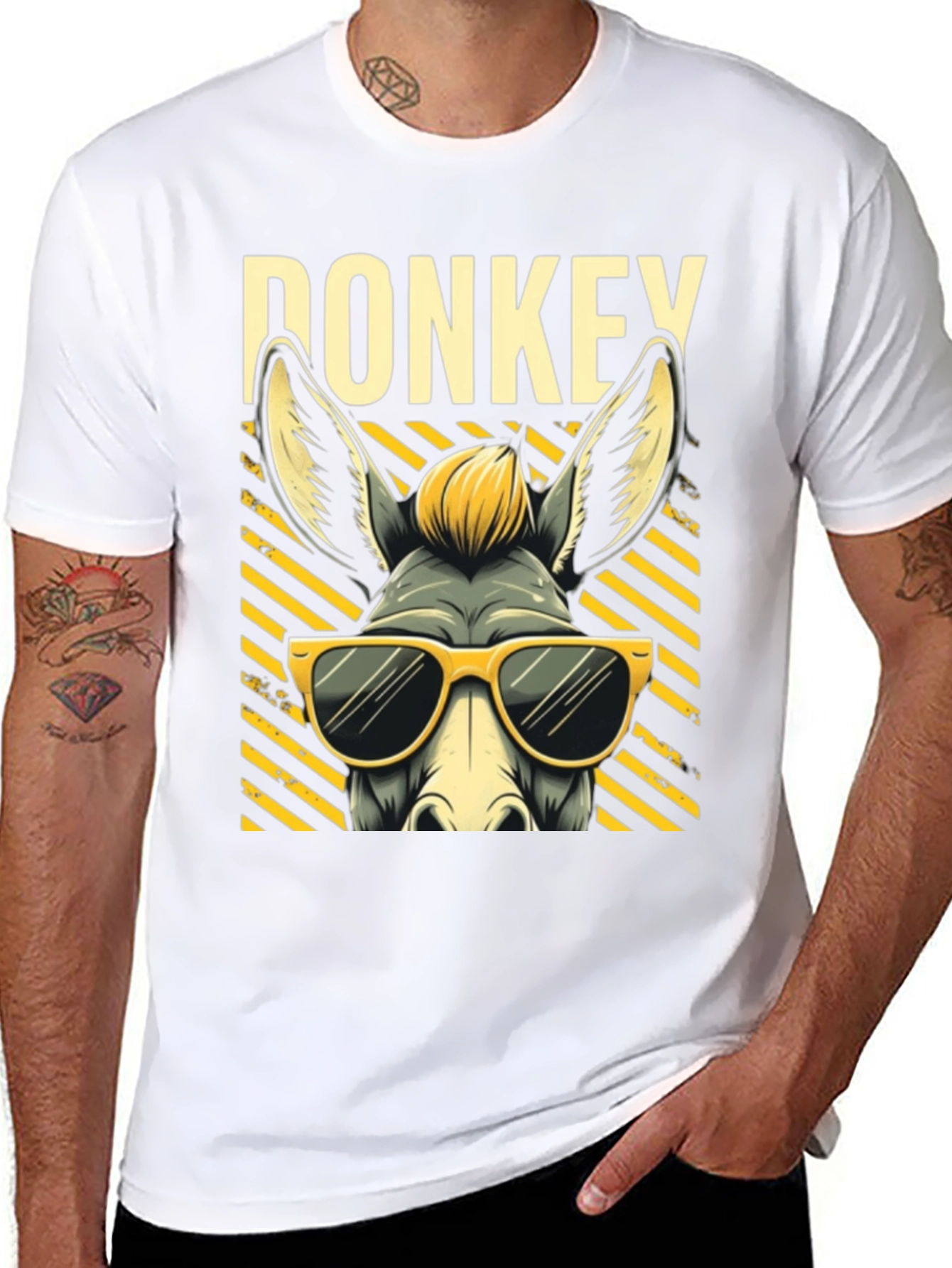 Cool Donkey T-Shirt - Fun Graphic Tee