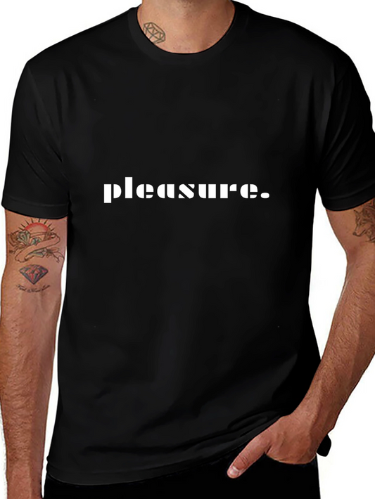 Pleasure Graphic Tee - Stylish Comfort