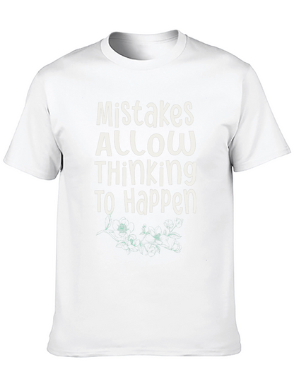 Mistakes Allow Thinking T-Shirt
