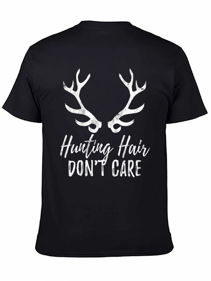 Hunting Hair Dont Care Graphic Tee