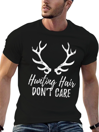 Hunting Hair Dont Care Graphic Tee
