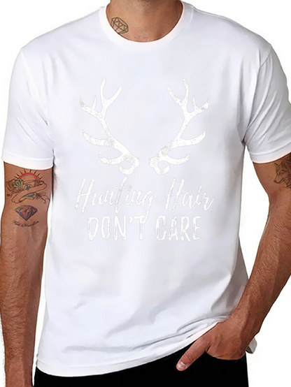 Hunting Hair Dont Care Graphic Tee