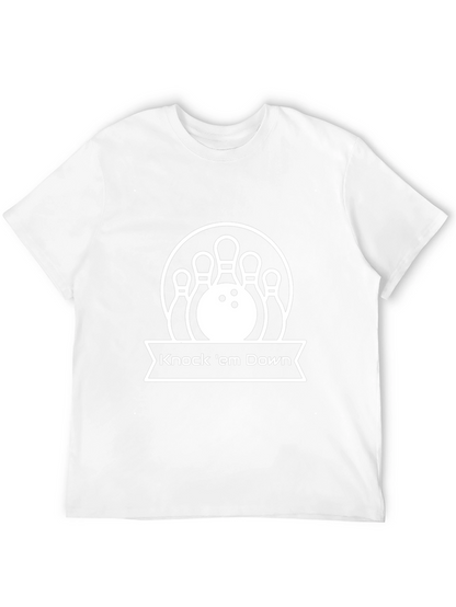 Bowling Strike T-Shirt - Knock em Down Graphic Tee
