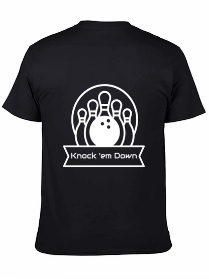 Bowling Strike T-Shirt - Knock em Down Graphic Tee
