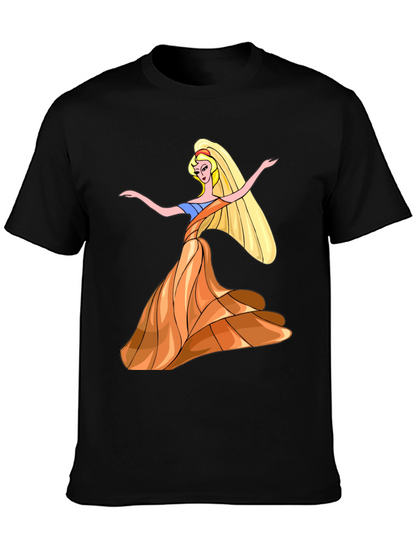 Princess Cartoon Graphic T-Shirt