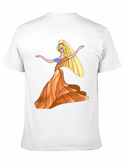 Princess Cartoon Graphic T-Shirt