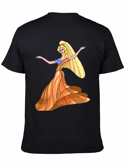 Princess Cartoon Graphic T-Shirt