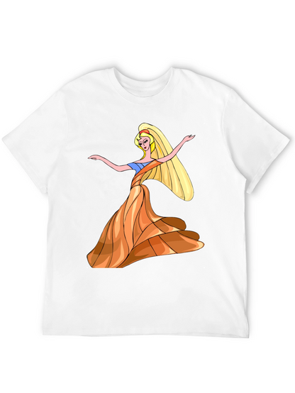 Princess Cartoon Graphic T-Shirt