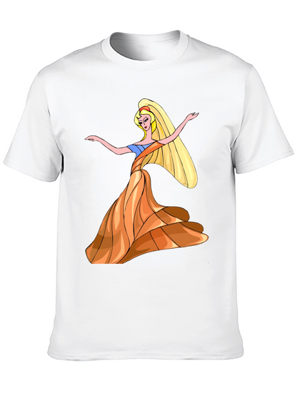 Princess Cartoon Graphic T-Shirt
