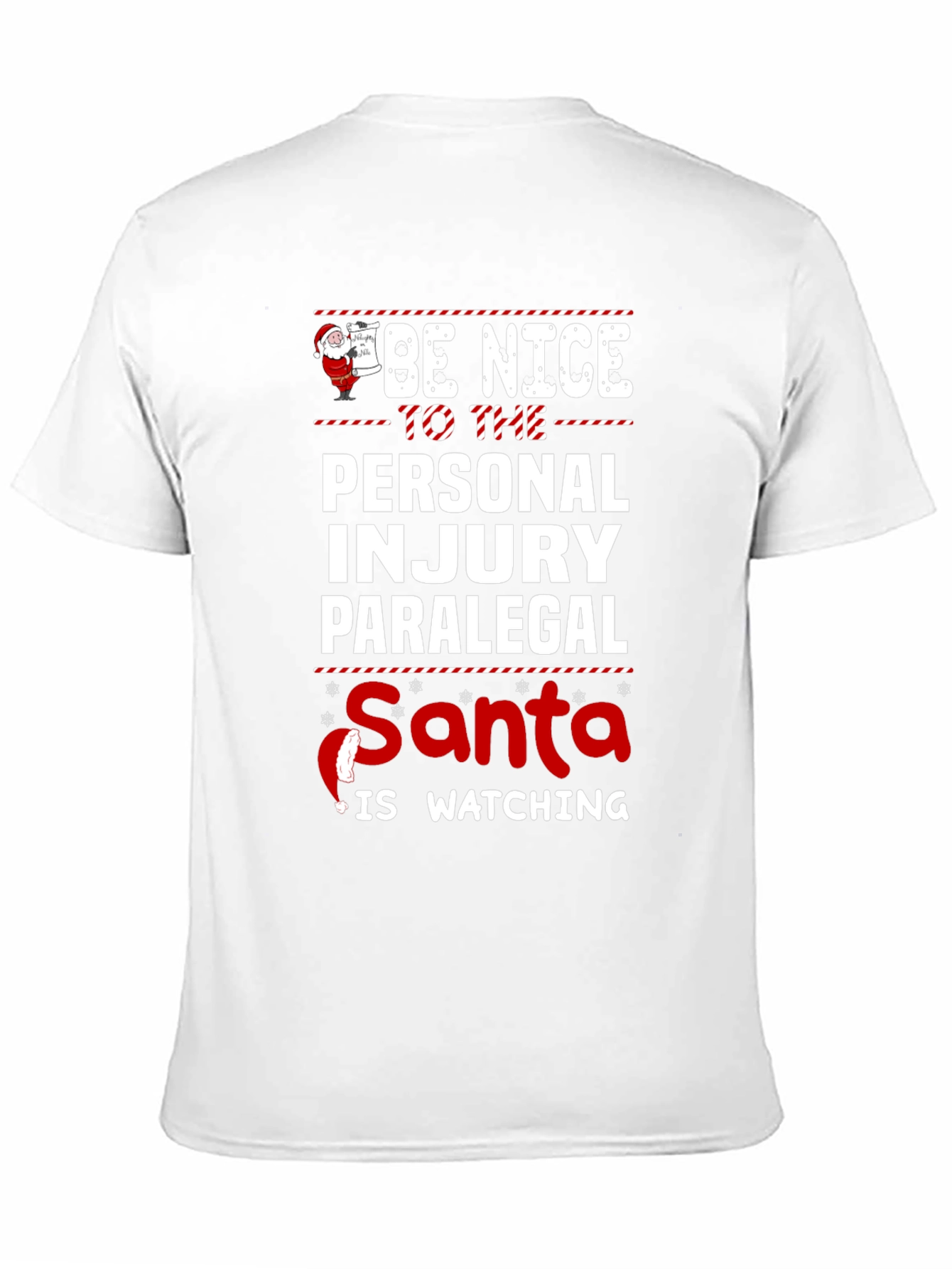 Personal Injury Paralegal Santa T-Shirt