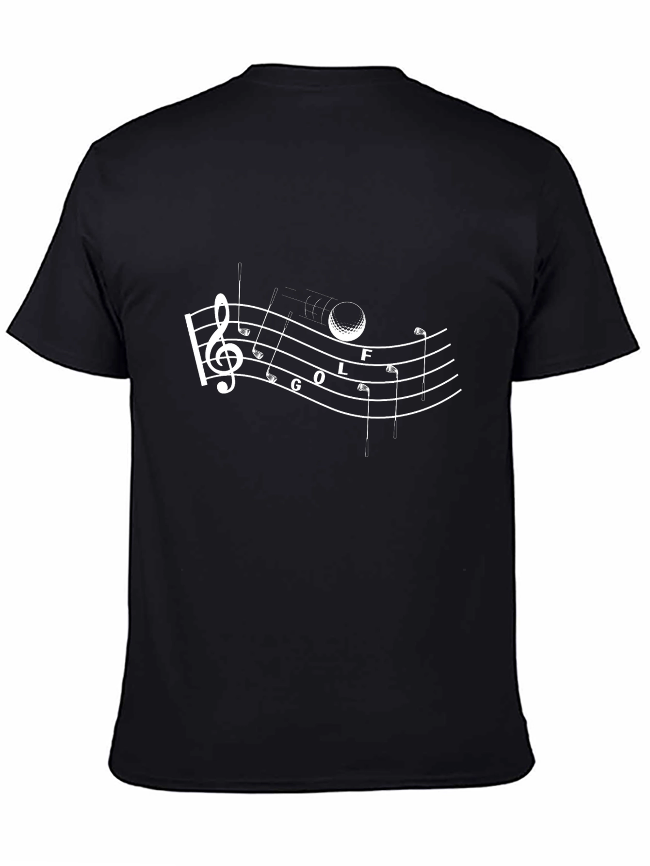 Golf Music T-Shirt - Tee