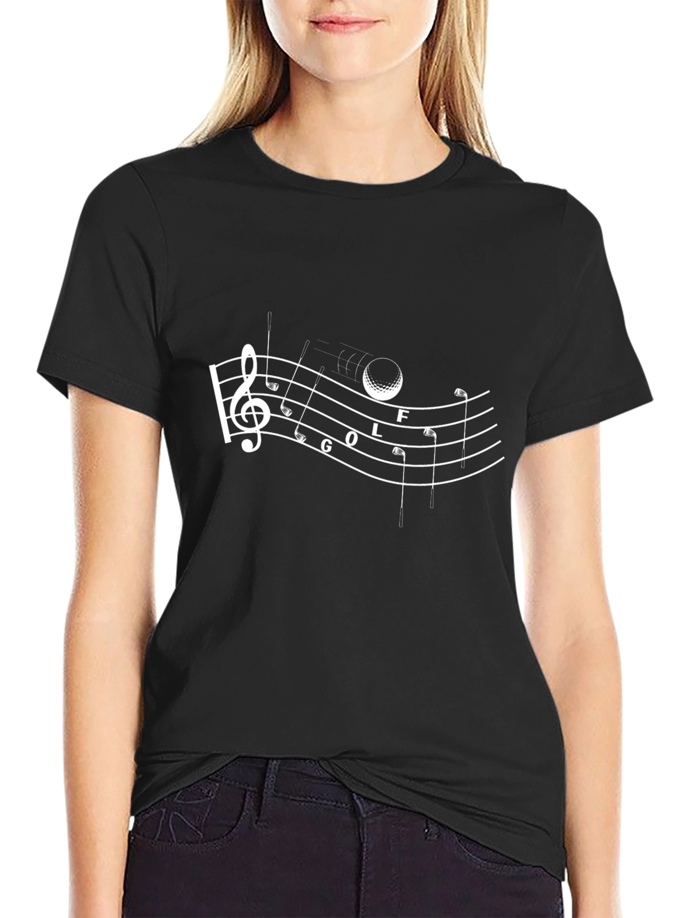 Golf Music T-Shirt - Tee