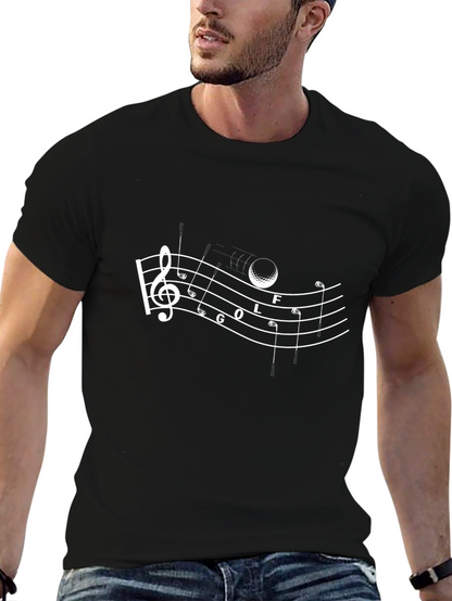 Golf Music T-Shirt - Tee