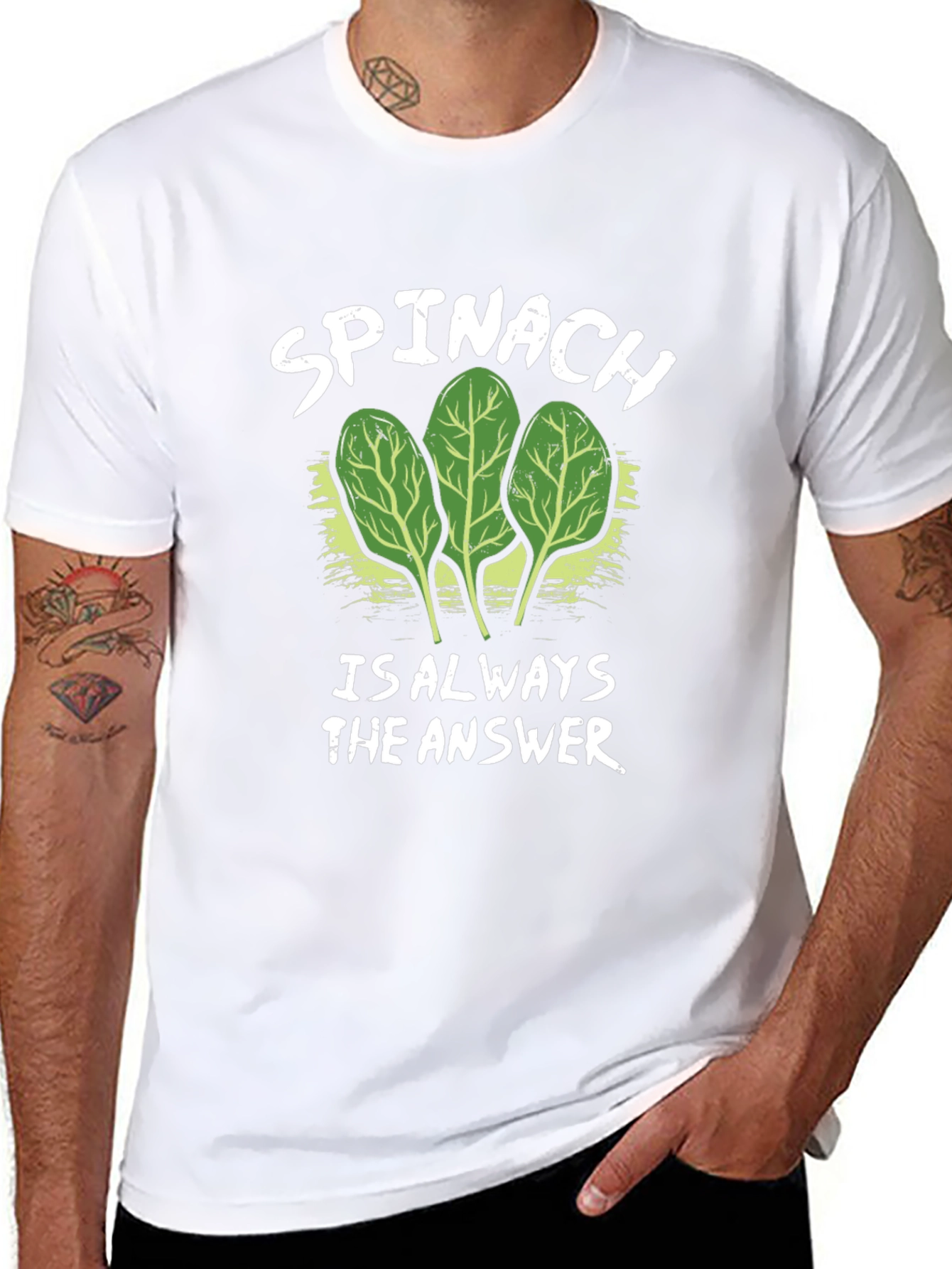Spinach: Always the Answer Tee
