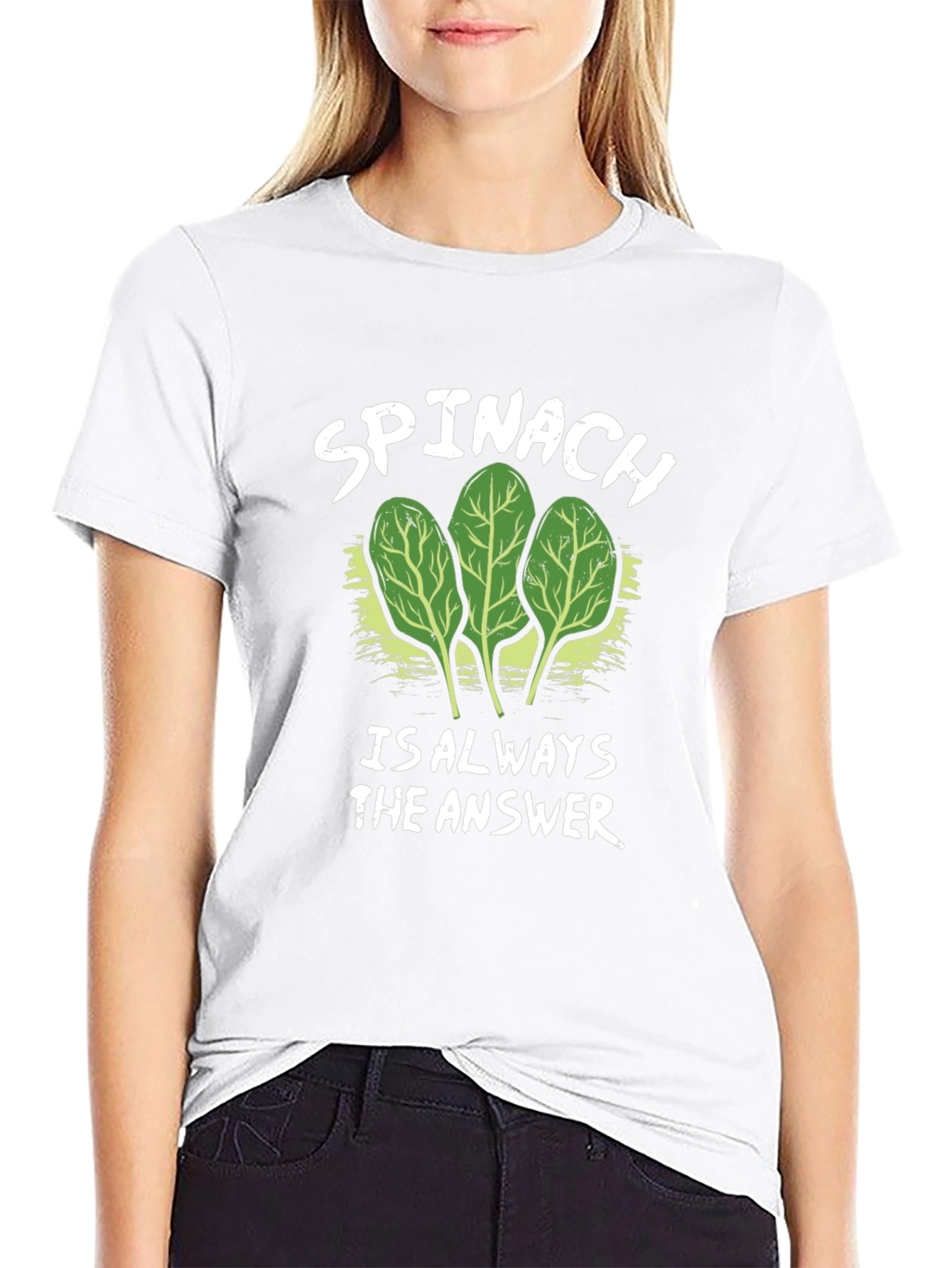 Spinach: Always the Answer Tee