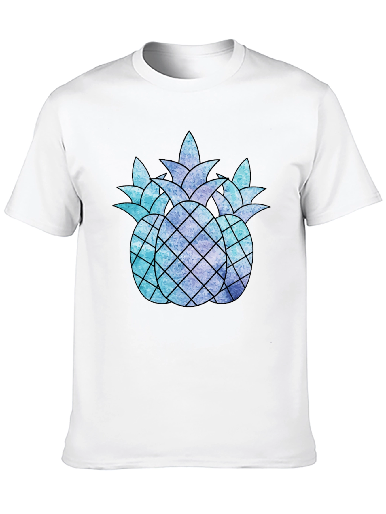 Pineapple Trio Graphic Tee - Cool & Stylish