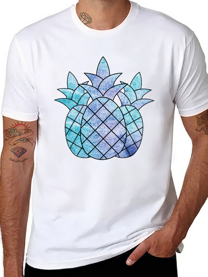 Pineapple Trio Graphic Tee - Cool & Stylish