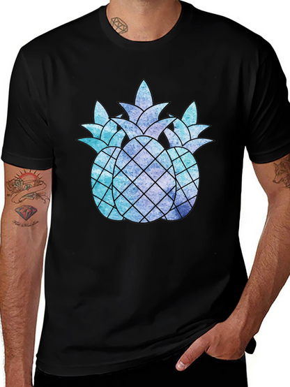 Pineapple Trio Graphic Tee - Cool & Stylish