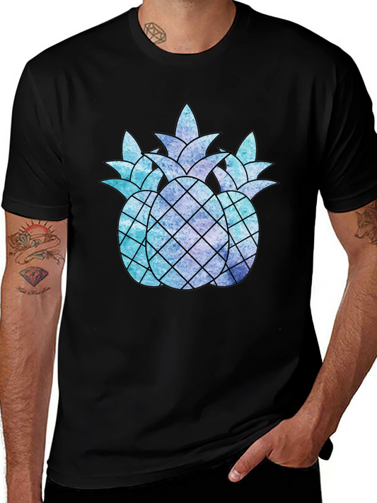 Pineapple Trio Graphic Tee - Cool & Stylish