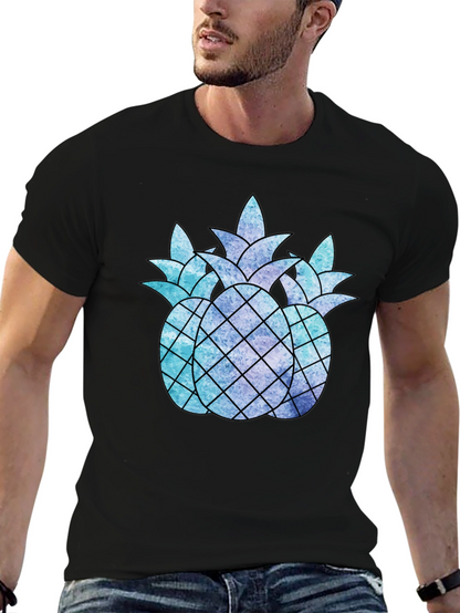 Pineapple Trio Graphic Tee - Cool & Stylish