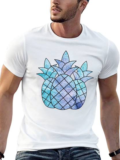 Pineapple Trio Graphic Tee - Cool & Stylish
