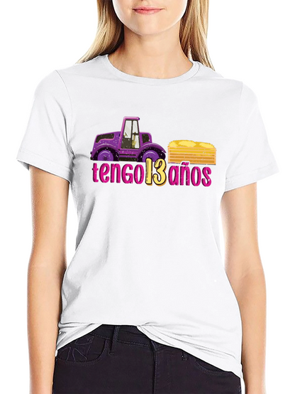 Tengo 13 Anos Tractor Graphic Tee