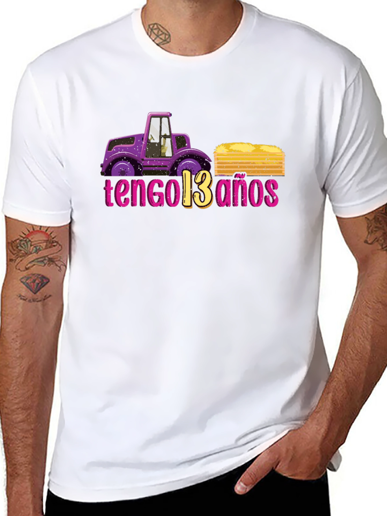 Tengo 13 Anos Tractor Graphic Tee
