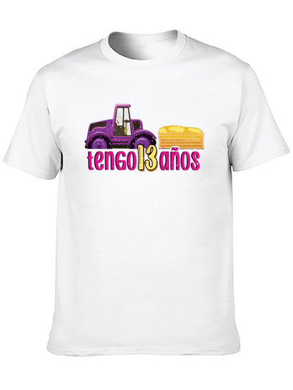Tengo 13 Anos Tractor Graphic Tee