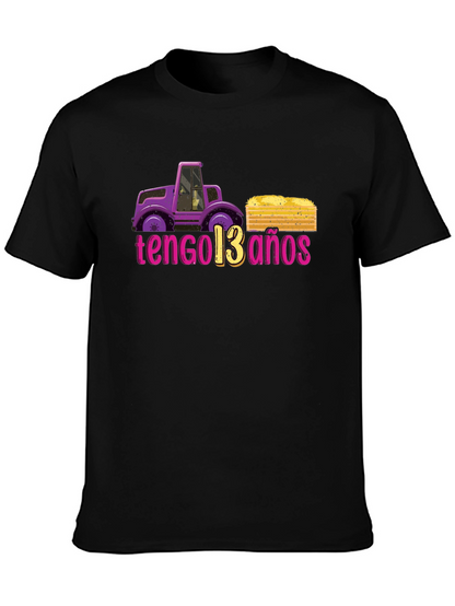 Tengo 13 Anos Tractor Graphic Tee