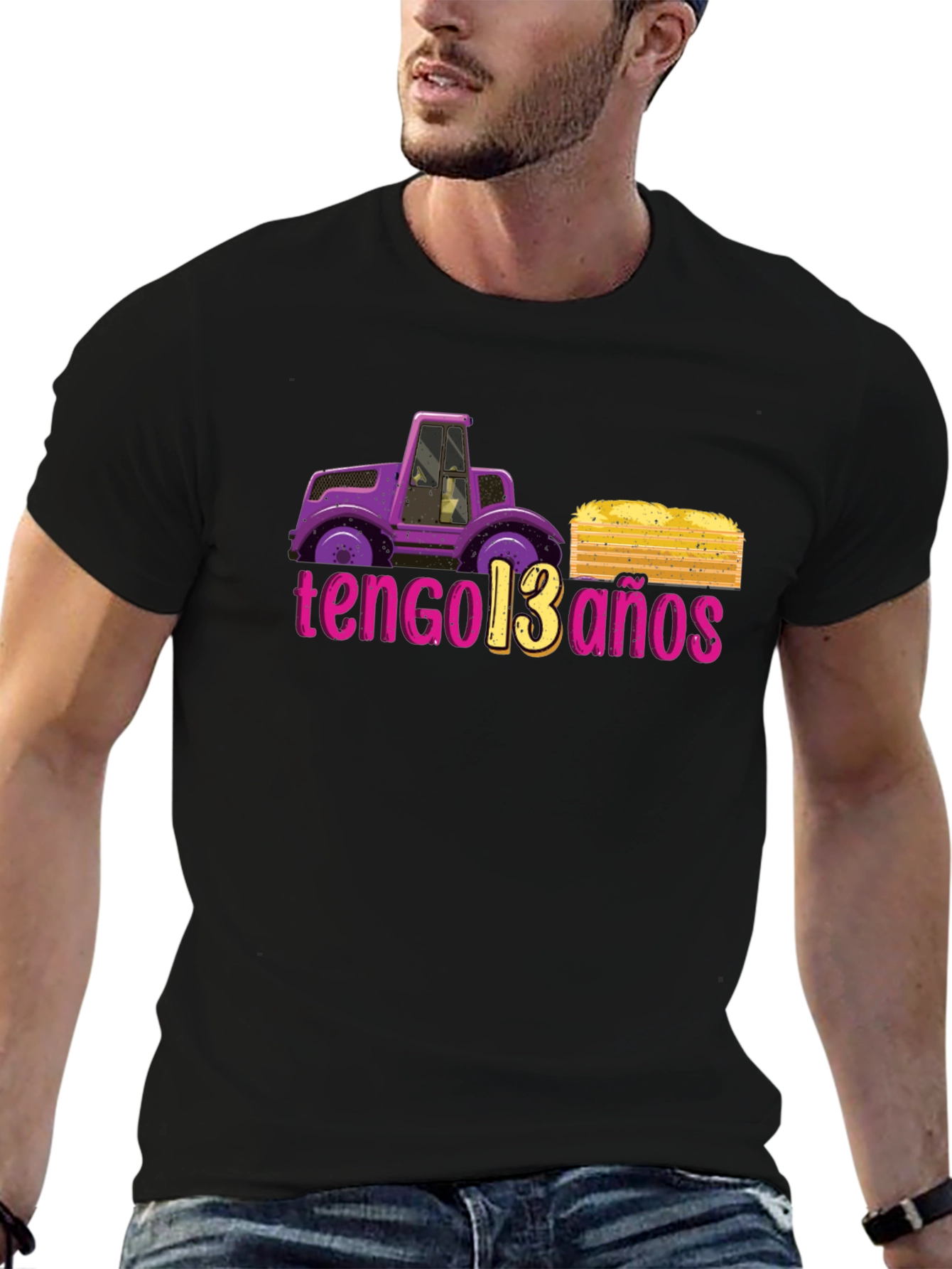 Tengo 13 Anos Tractor Graphic Tee
