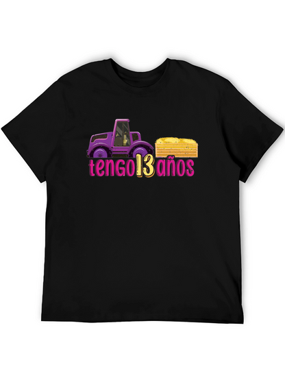 Tengo 13 Anos Tractor Graphic Tee