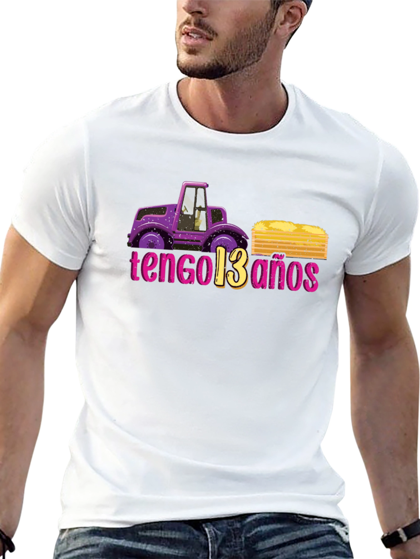 Tengo 13 Anos Tractor Graphic Tee