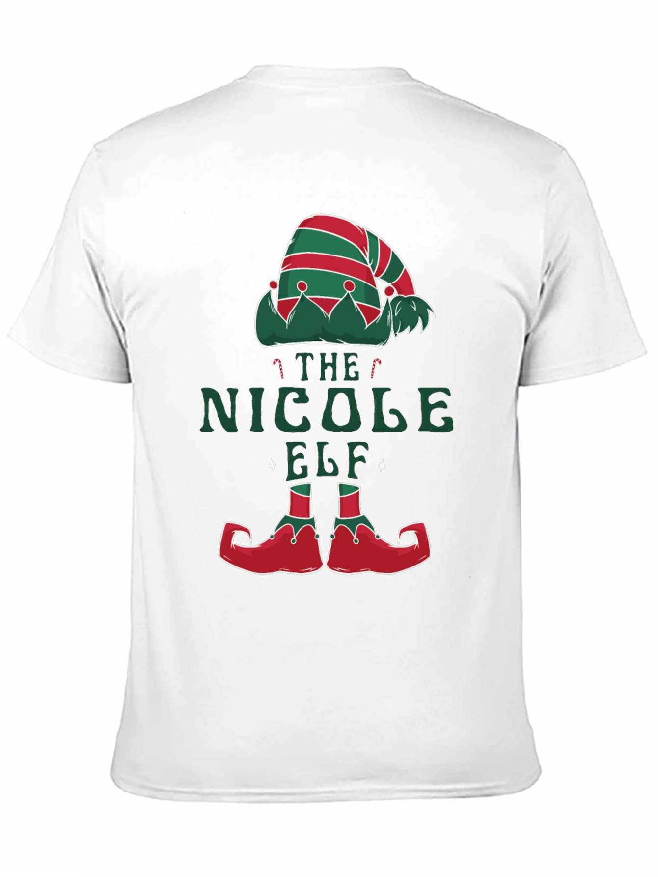The Nicole Elf Funny Christmas T-Shirt