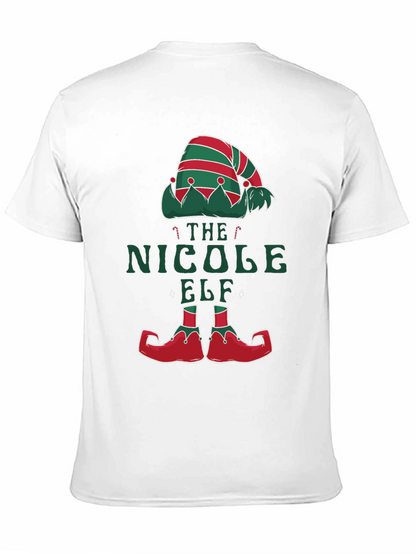 The Nicole Elf Funny Christmas T-Shirt