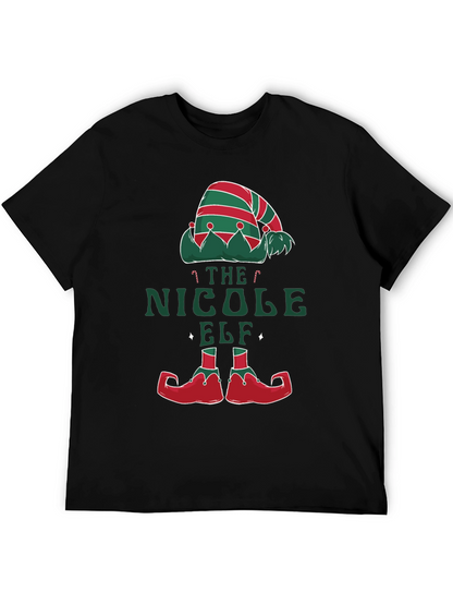 The Nicole Elf Funny Christmas T-Shirt