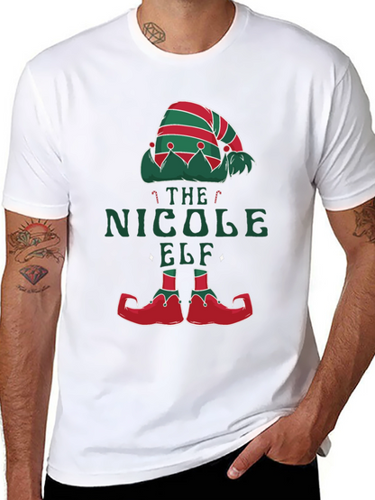 The Nicole Elf Funny Christmas T-Shirt
