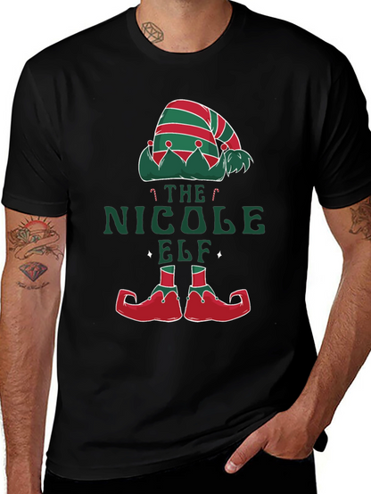 The Nicole Elf Funny Christmas T-Shirt