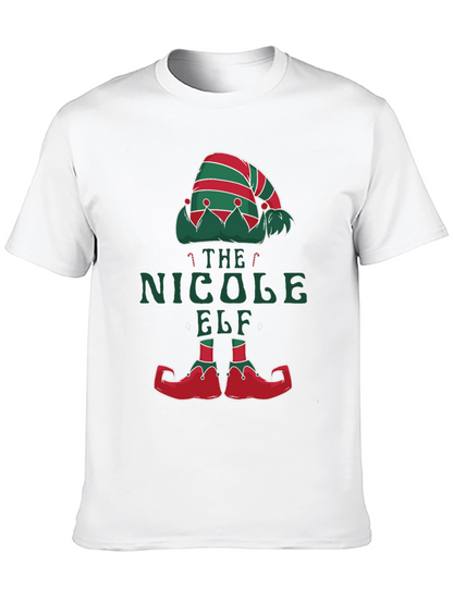 The Nicole Elf Funny Christmas T-Shirt