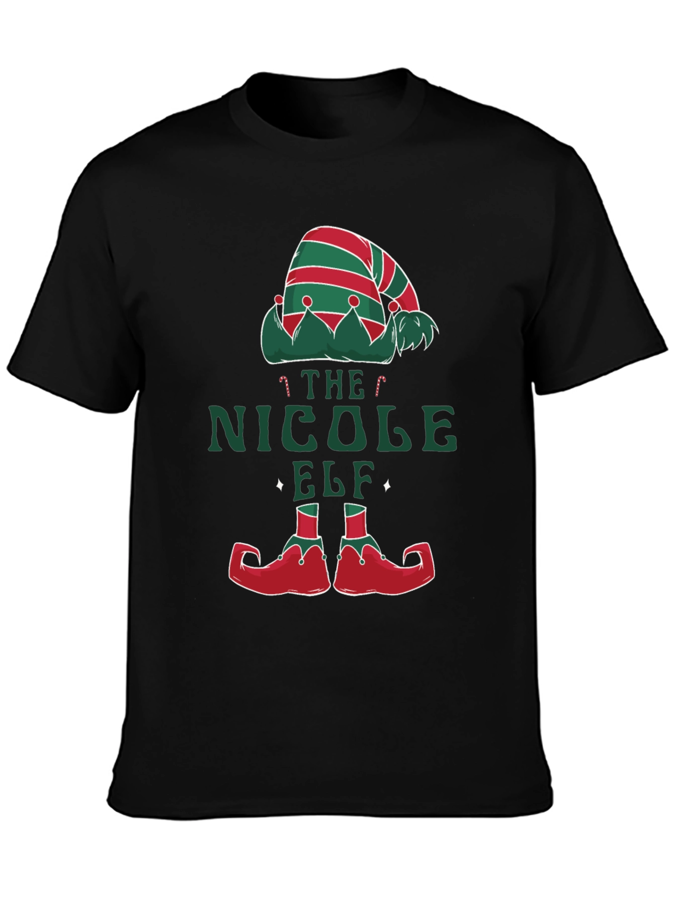 The Nicole Elf Funny Christmas T-Shirt