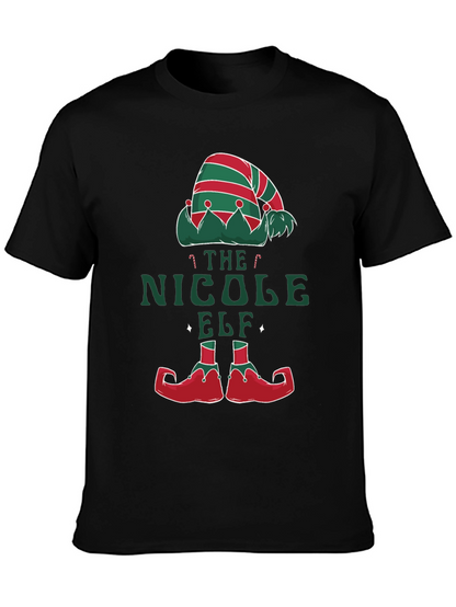 The Nicole Elf Funny Christmas T-Shirt