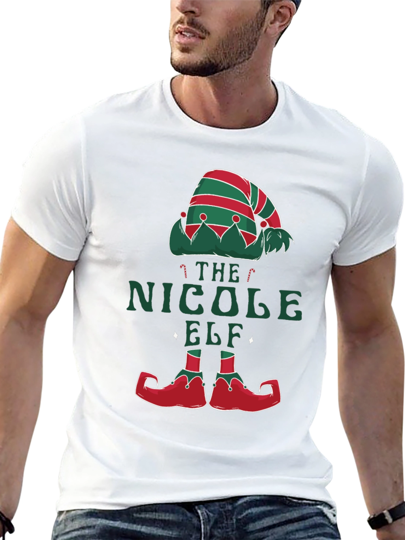 The Nicole Elf Funny Christmas T-Shirt
