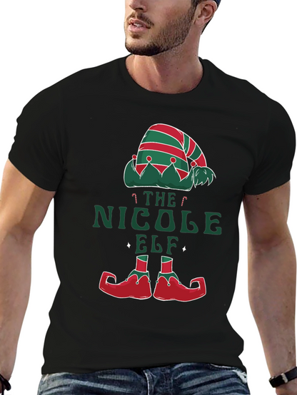 The Nicole Elf Funny Christmas T-Shirt