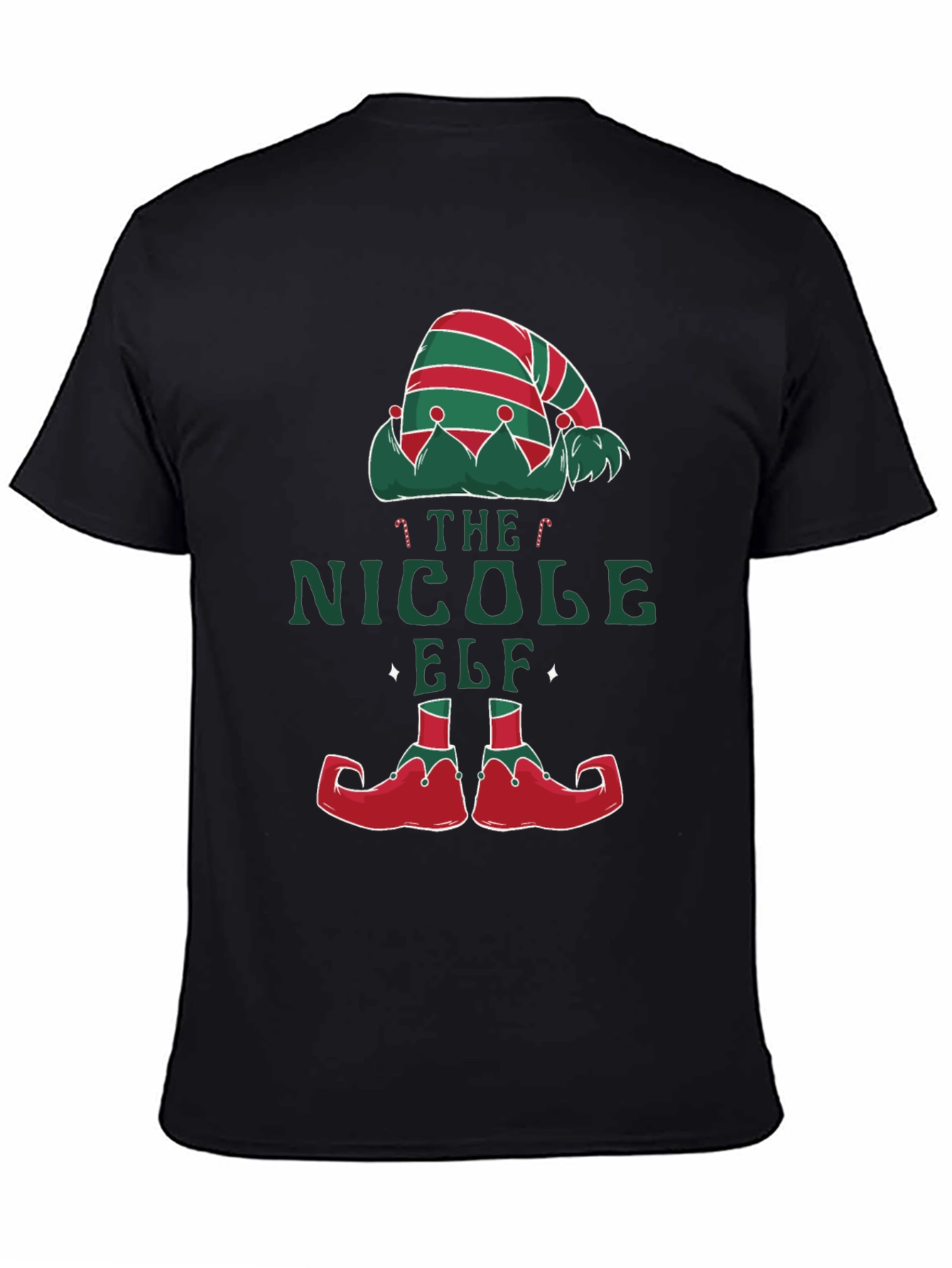 The Nicole Elf Funny Christmas T-Shirt