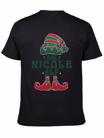 The Nicole Elf Funny Christmas T-Shirt